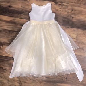 Champagne Flower Girl Dress
